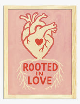 Heartfelt Roots Art Print Oak