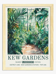 Kew Gardens Serenity Art Print - Oak