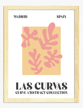 Matisse Curves Madrid Art Print - Oak