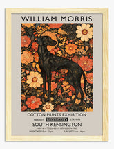Morris Floral Elegance Art Print - Oak