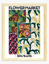 Brisbane Botanical Vintage Art Print - Oak