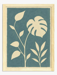 Monstera Dreams Art Print - Oak