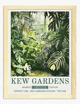 Kew Gardens Retreat Art Print - Oak