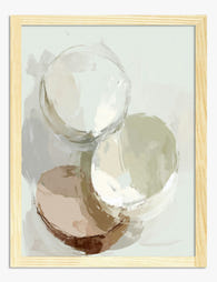 Soft Modern Still Life Art Print Oak