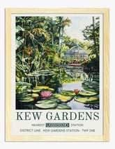 Kew Gardens Escape Art Print - Oak