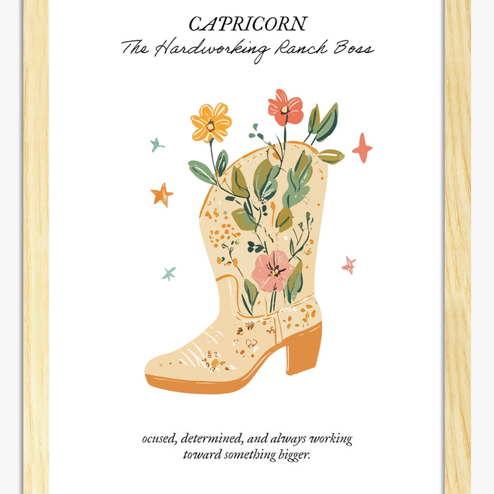 Cowboy Boot Art Prints