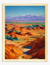 Painted Desert Vista Art Print Oak