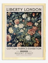 William Morris Rose Garden Art Print - Oak