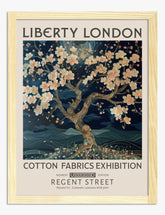 Cherry Blossom Elegance Art Print - Oak