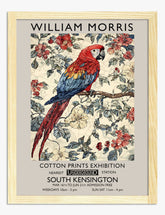 William Morris Parrot Print Art Print - Oak