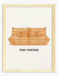 Impression artistique « Cozy Togo Sofa Vibes »