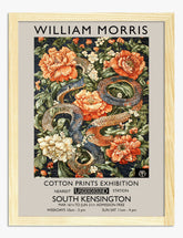 Morris Floral Elegance Art Print - Oak