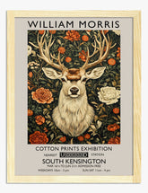 William Morris Stag Art Print - Oak
