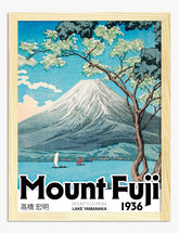 Mount Fuji Serenity by Takahashi Art Print - Oak