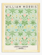 William Morris Floral Harmony Art Print - Oak