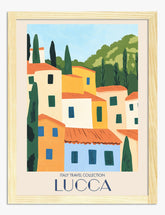 Charming Lucca Escape Art Print - Oak