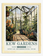 Kew Gardens Oasis Art Print - Oak