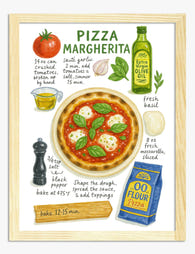 Margherita Magic Art Print - Oak