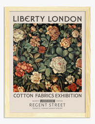 William Morris Roses Art Print Oak