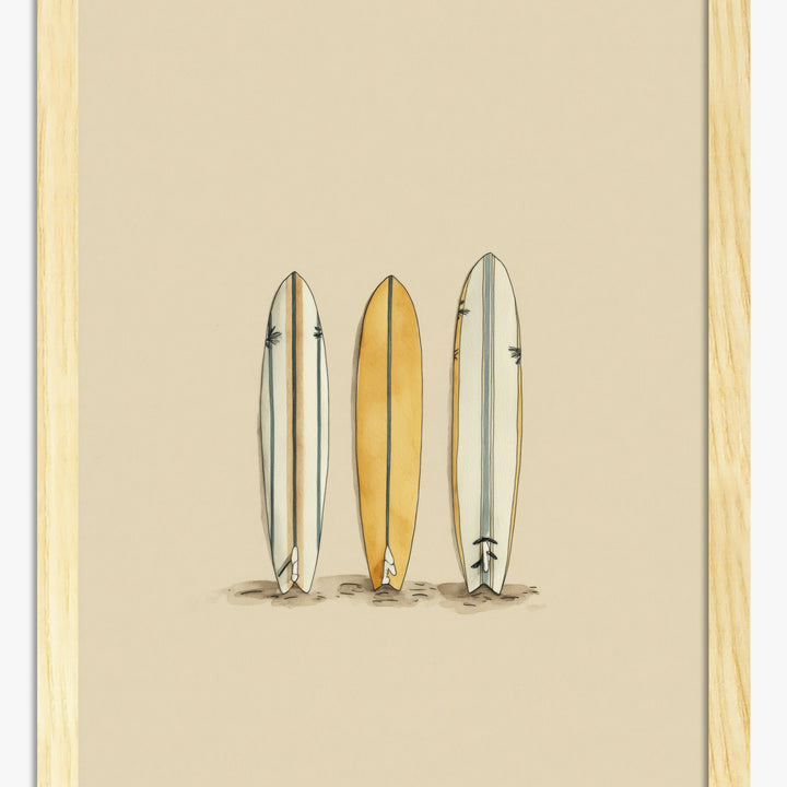 Vintage Beach Art Prints