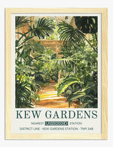 Kew Gardens Escape Art Print - Oak