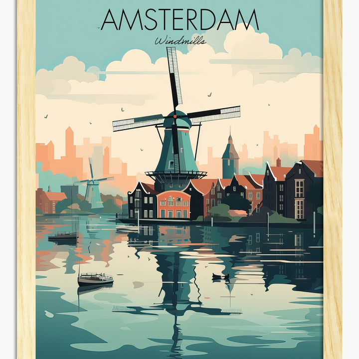 Windmill Art Prints