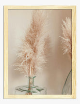 Soft Pampas Whisper Art Print - Oak