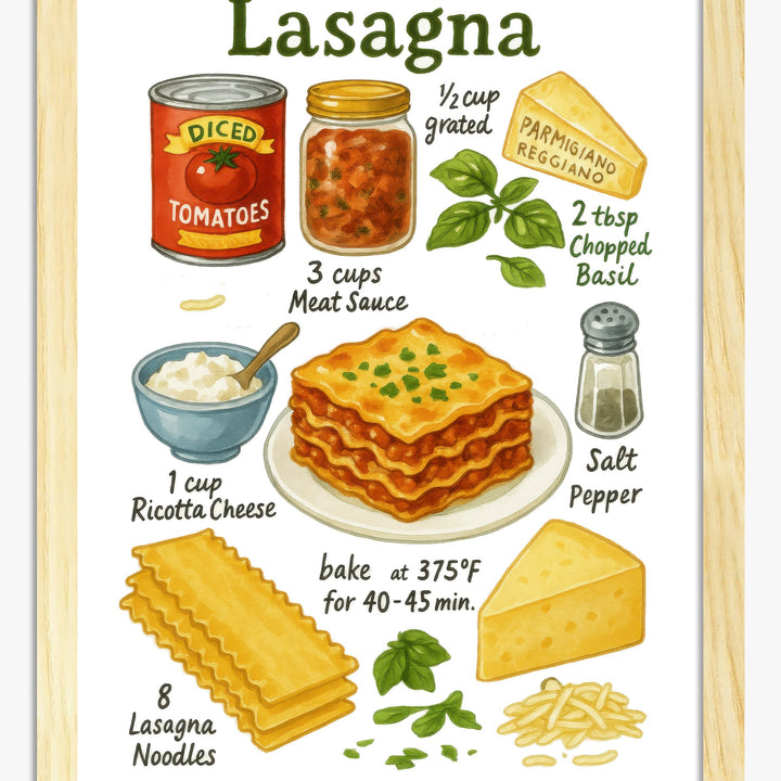 Recipe Art Prints