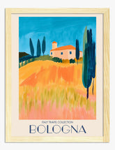 Italian Countryside Charm Art Print - Oak