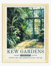 Kew Gardens Serenity Art Print - Oak