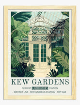Kew Gardens Elegance Art Print - Oak