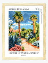 Desert Oasis Vibes Art Print - Oak