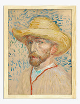 Van Goghs Straw Hat Art Print - Oak