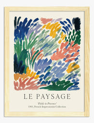 Provence Fields Print Art Print - Oak