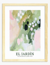 El Jardín Serenity Art Print - Oak
