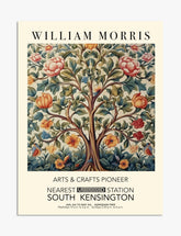 William Morris Tree of Life Art Print - Unframed