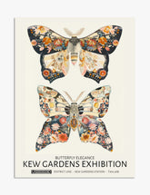 Morris Butterfly Elegance Art Print - Unframed