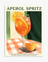 Sunny Aperol Moment Art Print - Unframed