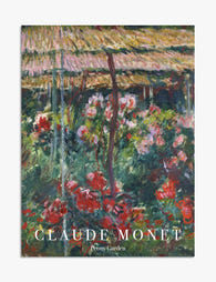 Monet Peony Garden Art Print - Unframed