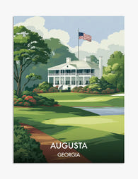 Augusta National Charm Art Print - Unframed