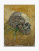Van Goghs Skull Art Print - Unframed