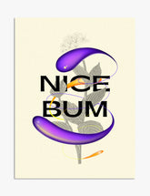 Playful Compliment Typography Art Print - Unframed