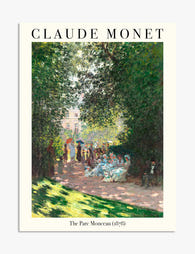Monet at Parc Monceau Art Print - Unframed