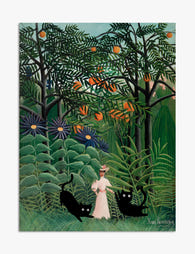 Rousseau’s Enchanted Garden Art Print - Unframed
