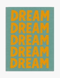 Bold Dream Repetition Art Print - Unframed