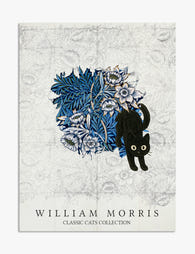 William Morris Cat & Willow Art Print - Unframed