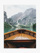Tranquil Lake Journey Art Print - Unframed