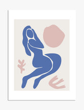 Matisse Blue Muse Art Print - Unframed