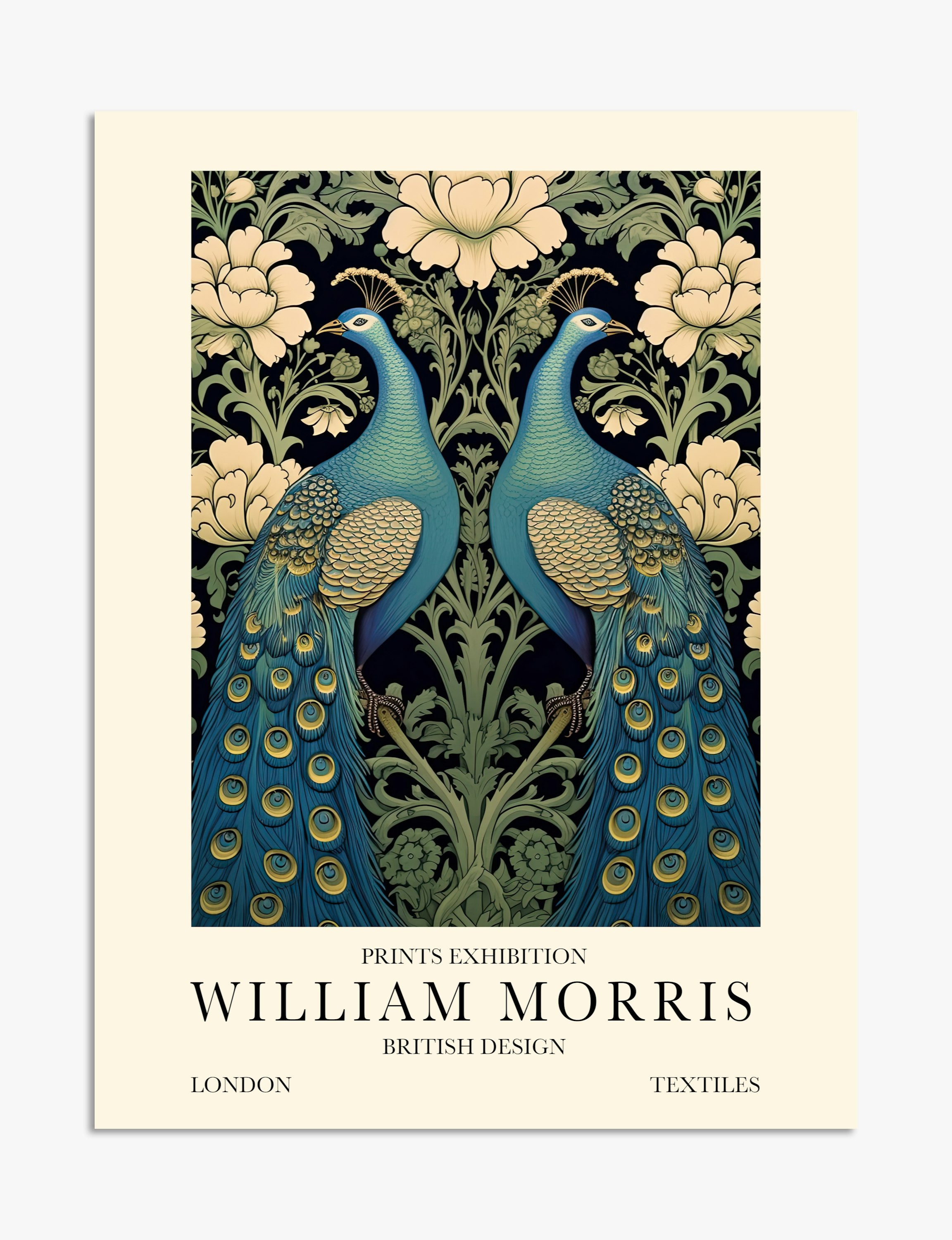 ★Original ART  ‘Peacock’ Peacock display feathers art painting, 20x16