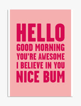 Hello Confidence Quote Art Print - Unframed